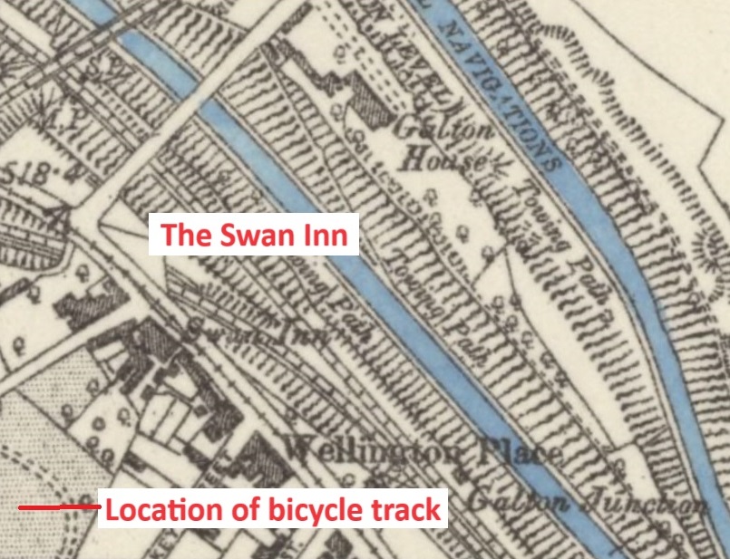Birmingham - Galton Gardens Smethwick : Map credit National Library of Scotland